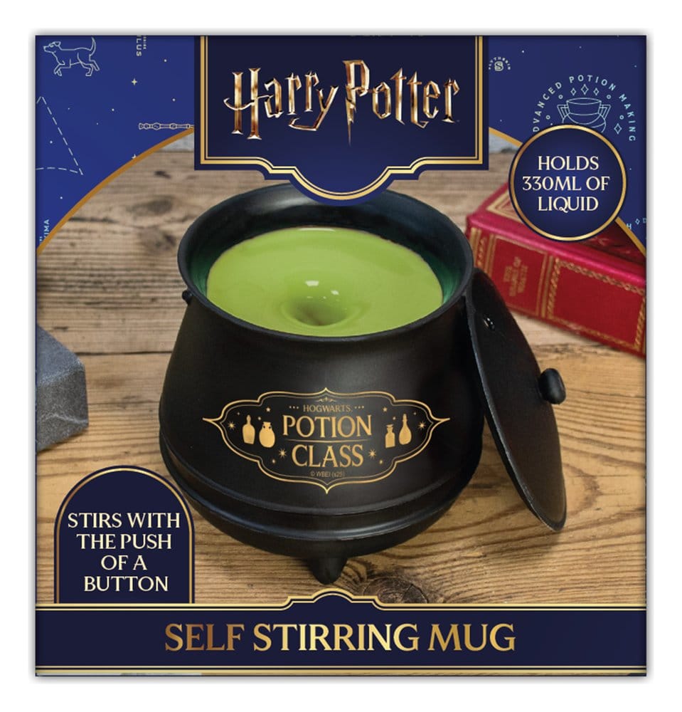 Harry Potter Tasse Selbstrührender Kessel mit Deckel Magical Locations Image 3
