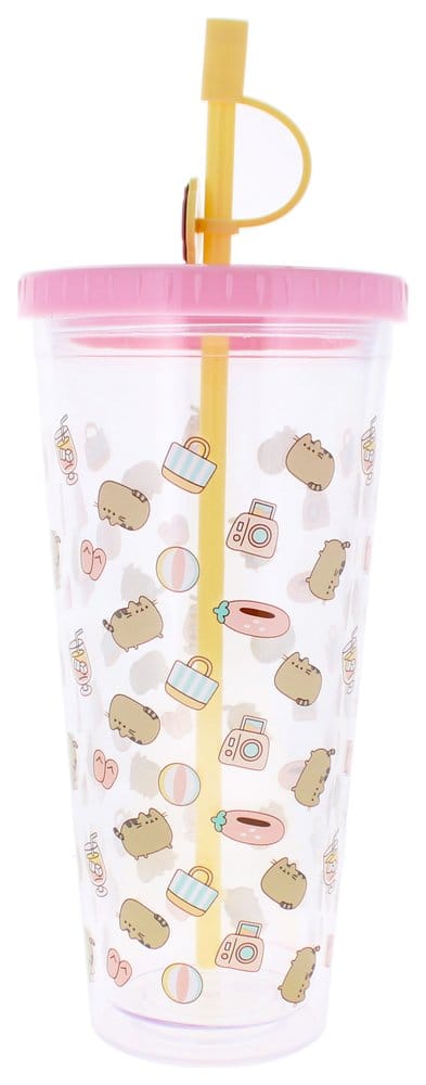 Pusheen Becher mit Strohhalm 700 ml Image 2