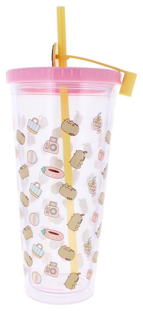 Pusheen Becher mit Strohhalm 700 ml Image 4