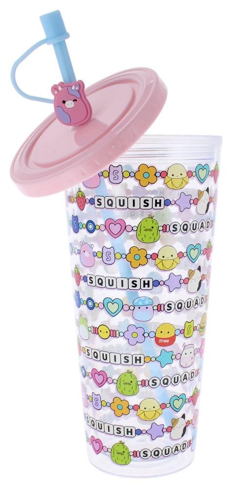 Squishmallows Becher mit Strohhalm Squish Squad 700 ml Image 3