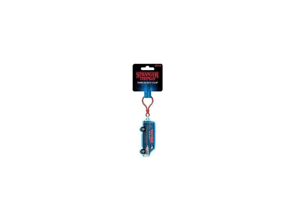 Stranger Things Torch Key Clip Schlüsselanhänger WSQK Van Image