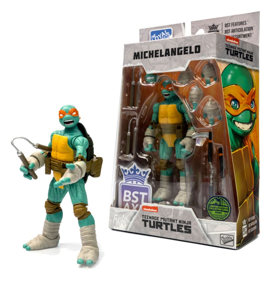Teenage Mutant Ninja Turtles BST AXN Actionfigur Michelangelo (IDW Comics) 13 cm Image 6