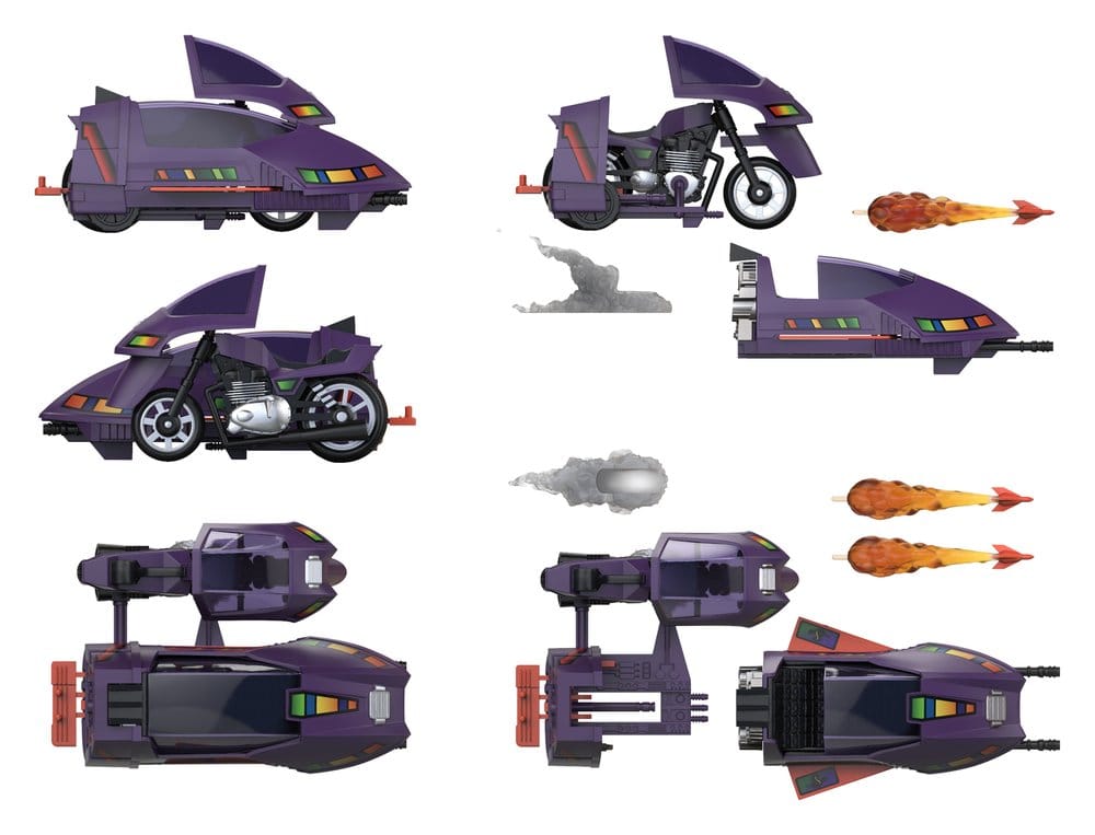 M.A.S.K. Wave 2 Fahrzeug SSC (Stealth Submarine Cycle) Image 5