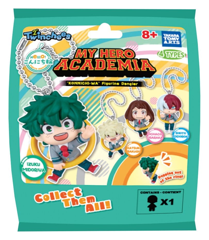 My Hero Academia Konnichi-wa Danglers Schlüsselanhänger 3 cm Mystery Capsule Display (24) Image 7