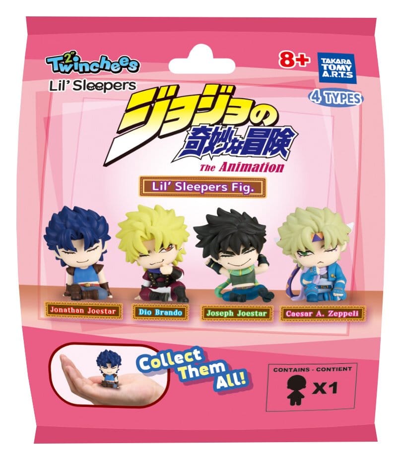 Jojo´s Bizzare Adventure Twinchees Minifiguren Lil´Sleepers 5 cm Blind Pack Display (24) Image 7
