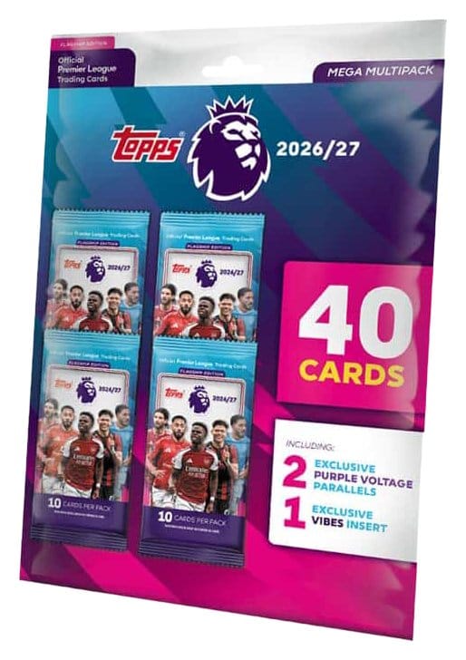 Premier League 2026/2027 Sammelkarten Mega Multipack Image