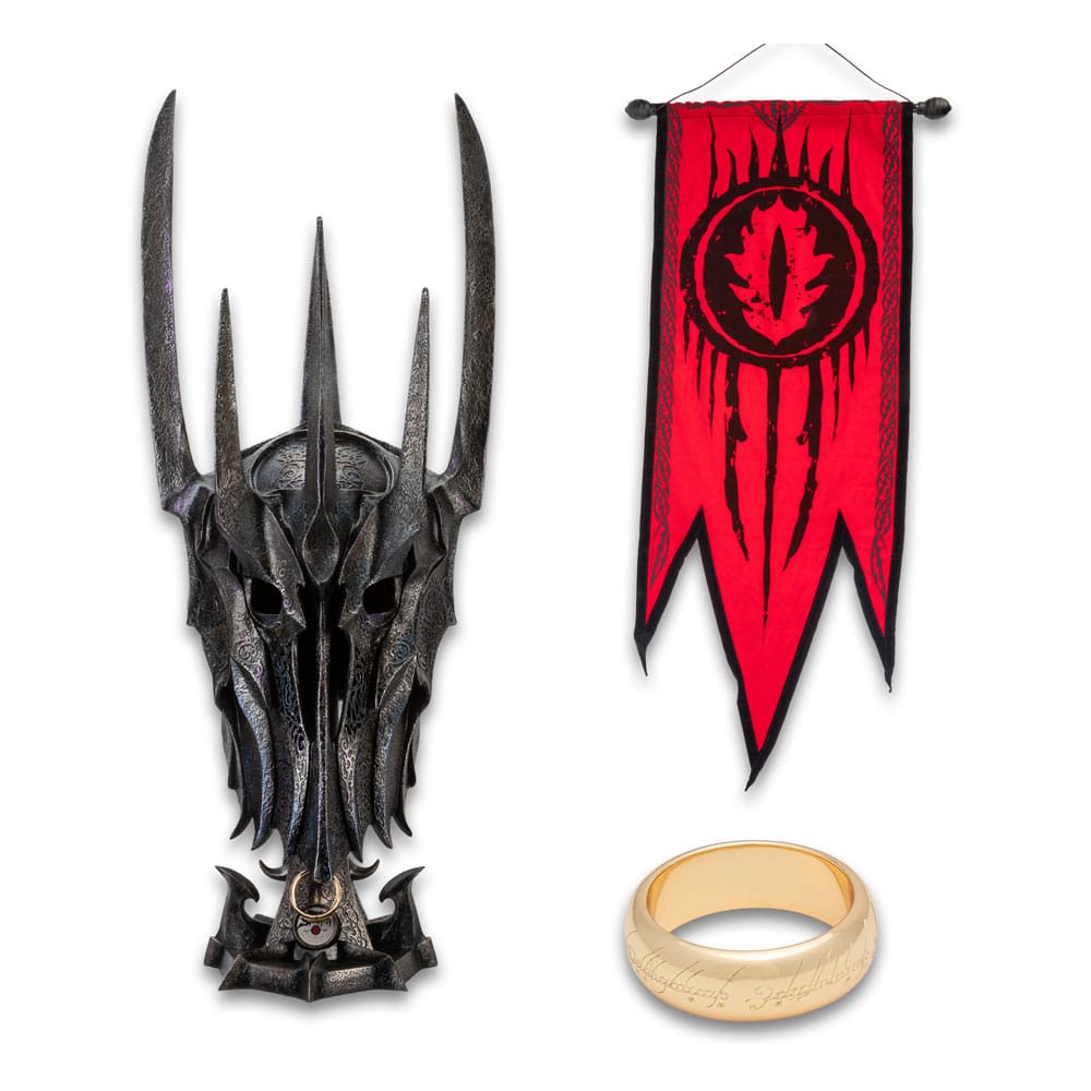 Herr der Ringe Museum Collection Replik 1/1 Saurons Kriegshelm 76 cm Image
