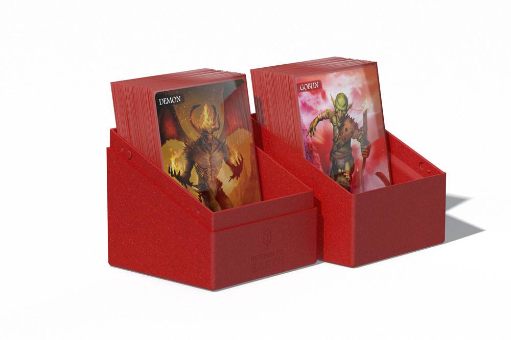 Ultimate Guard Return To Earth Boulder Deck Case 100+ Standardgröße Rot Image 9