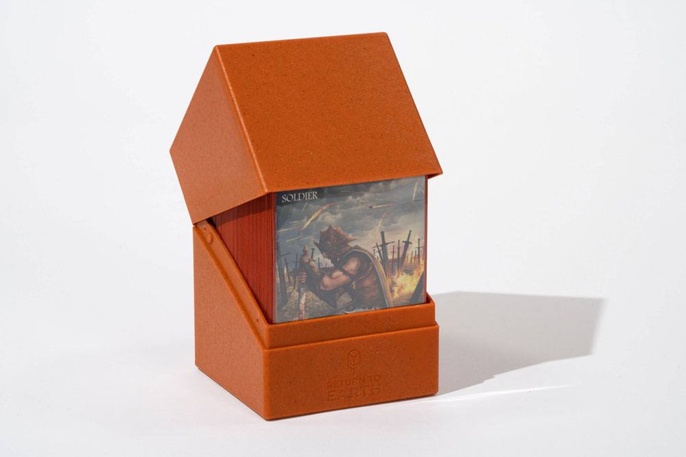 Ultimate Guard Return To Earth Boulder Deck Case 100+ Standardgröße Orange Image 6