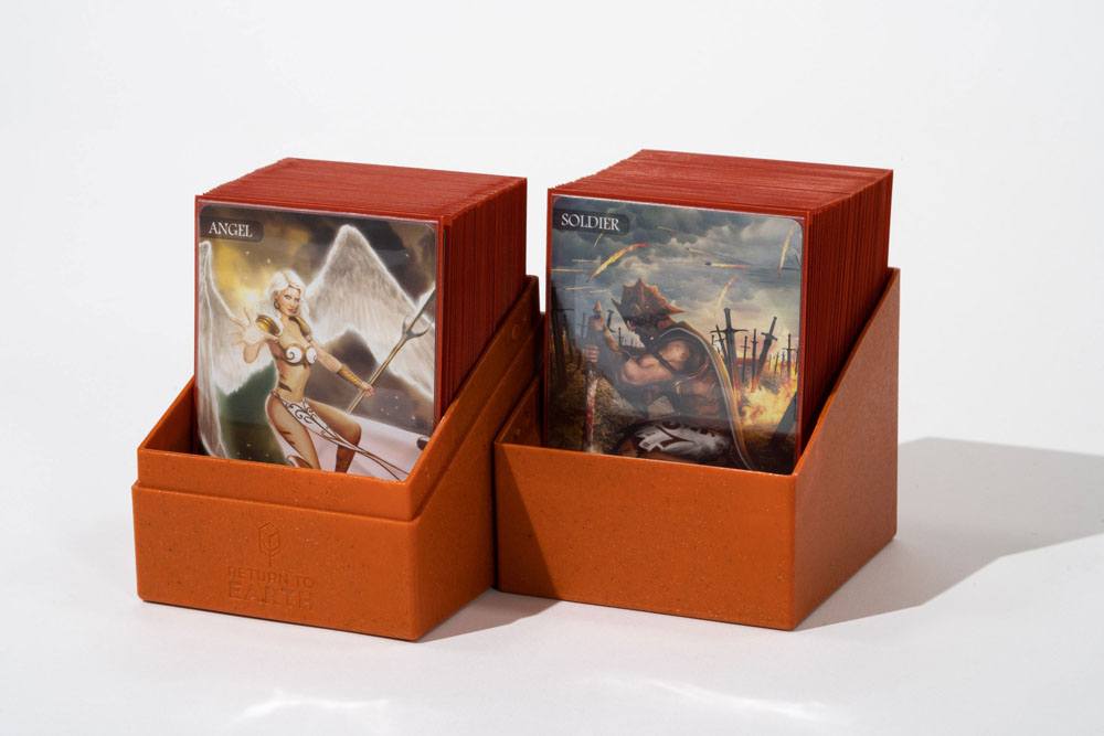 Ultimate Guard Return To Earth Boulder Deck Case 100+ Standardgröße Orange Image 7