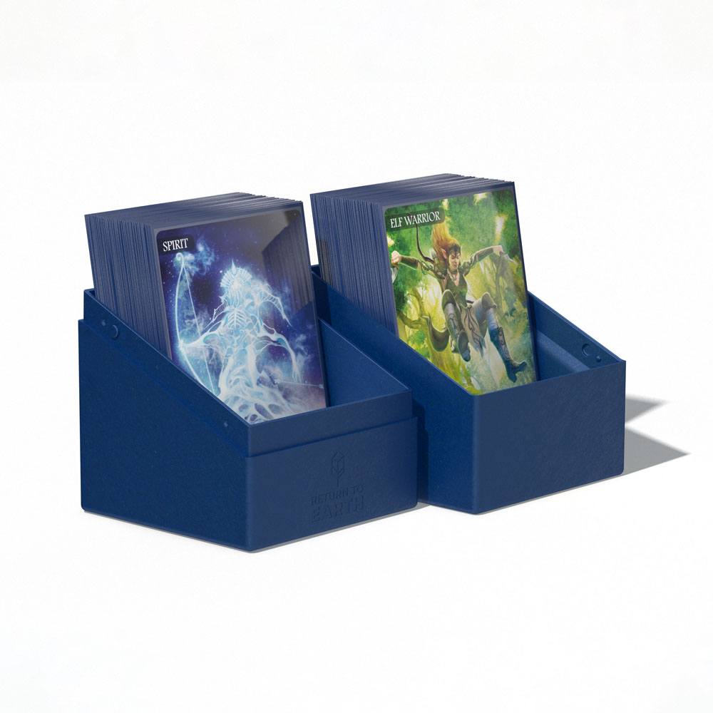 Ultimate Guard Return To Earth Boulder Deck Case 100+ Standardgröße Blau Image 8