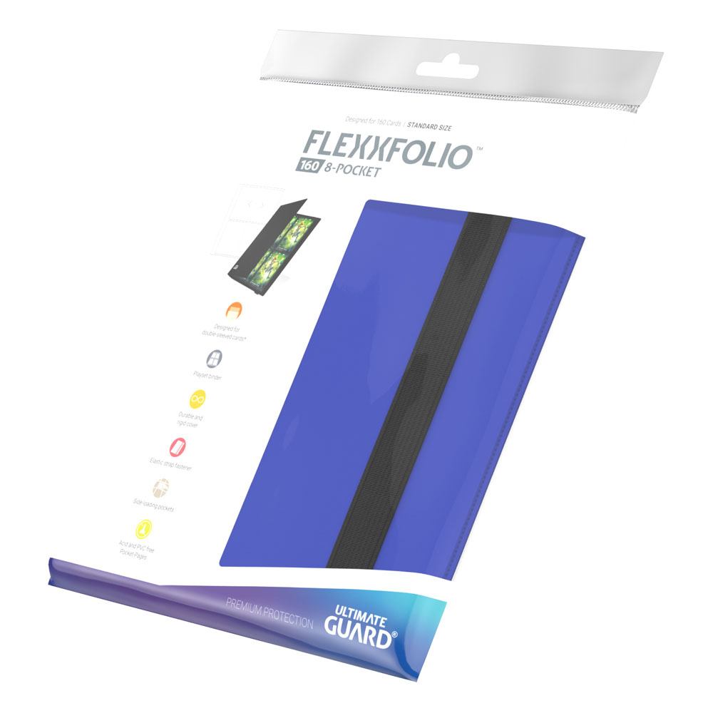 Ultimate Guard Flexxfolio 160 8-Pocket - Blue Image 8