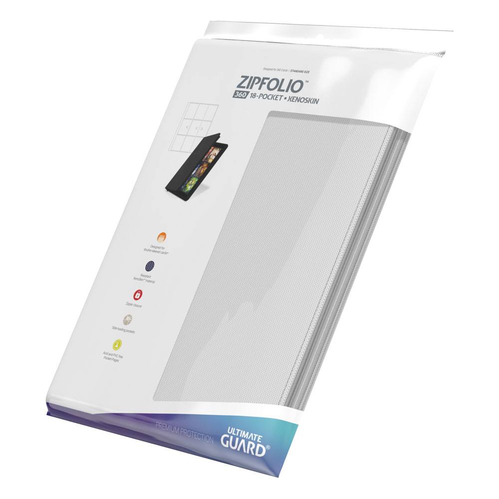 Ultimate Guard Zipfolio 360 - 18-Pocket XenoSkin Weiß Image 8