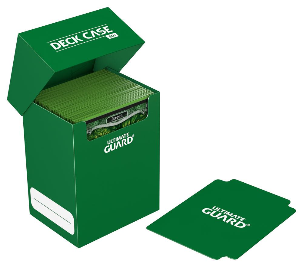 Ultimate Guard Deck Case 80+ Standardgröße Grün Image 4