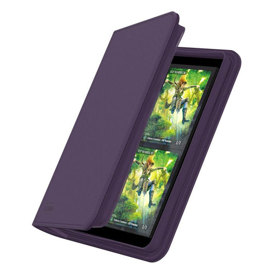 Ultimate Guard Zipfolio 160 8-Pocket Xenoskin - Purple Image 2