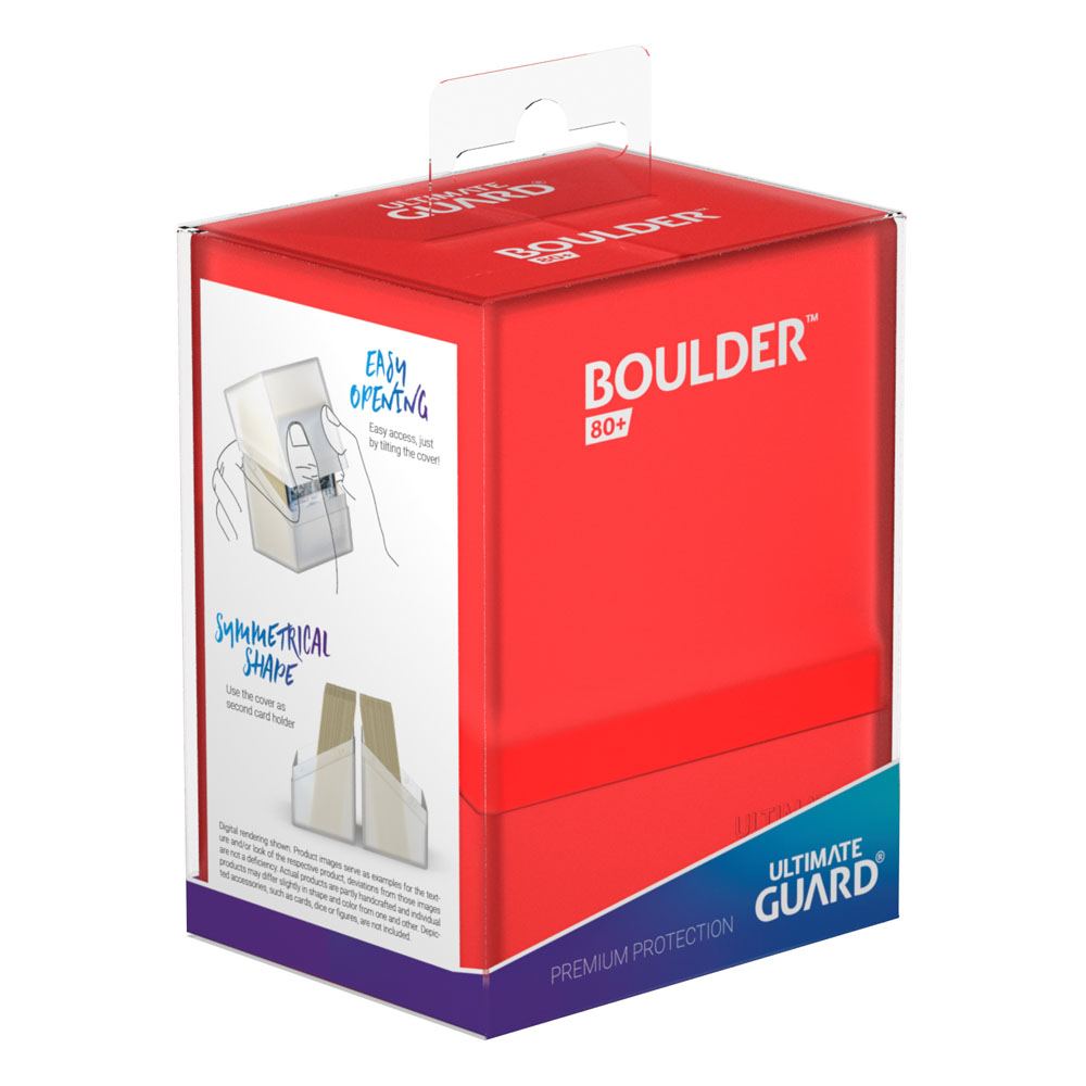 Ultimate Guard Boulder Deck Case 80+ Standardgröße Ruby Image 7