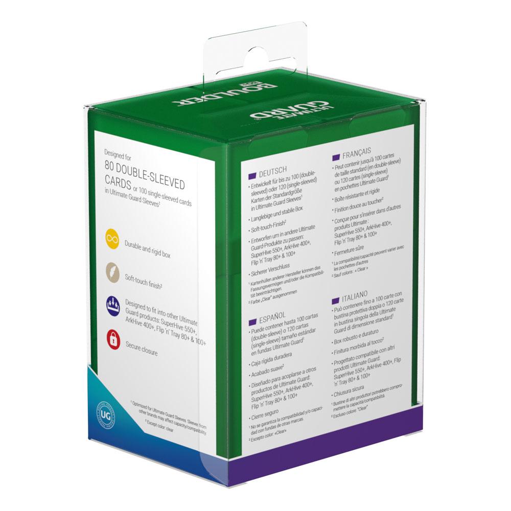 Ultimate Guard Boulder Deck Case 80+ Standardgröße Emerald Image 8