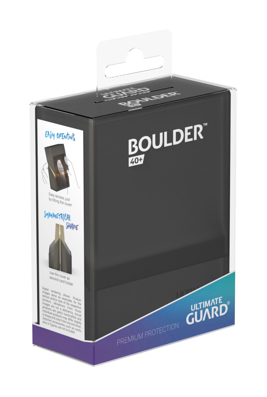 Ultimate Guard Boulder Deck Case 40+ Standardgröße Onyx Image 7
