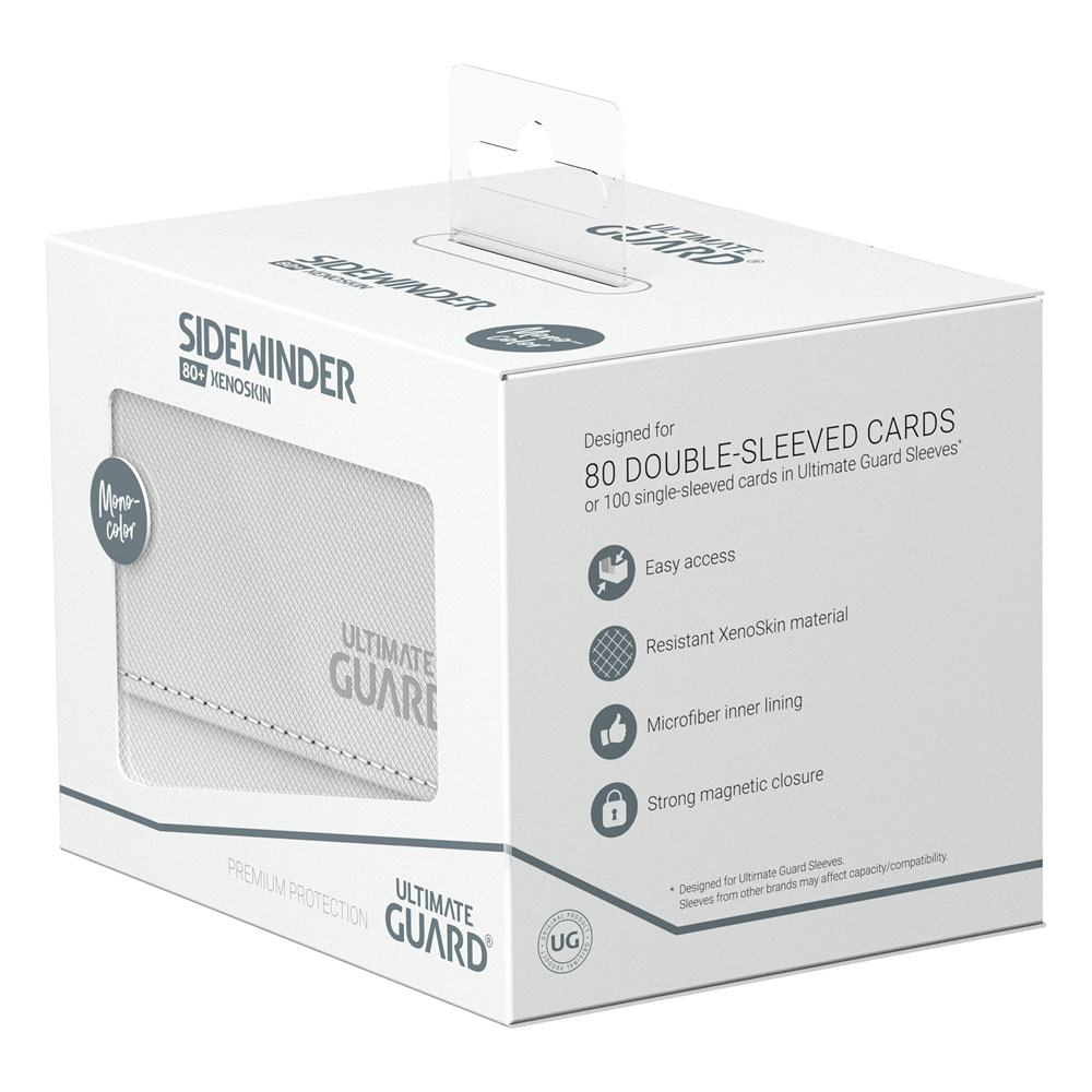 Ultimate Guard Sidewinder 80+ Xenoskin - White Image 7