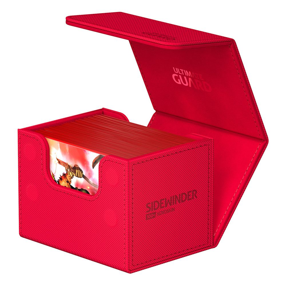Ultimate Guard Sidewinder 100+ XenoSkin Monocolor Rot Image 4