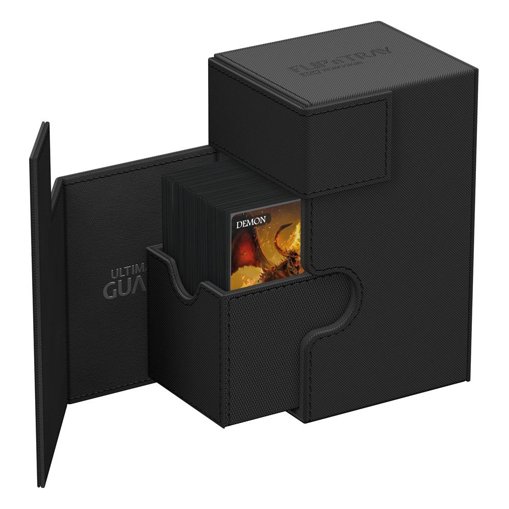 Ultimate Guard Flip`n`Tray 80+ XenoSkin Monocolor Schwarz Image 4
