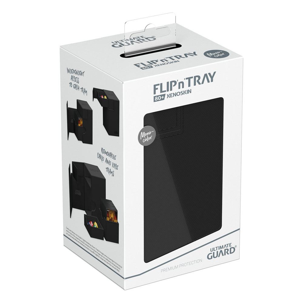 Ultimate Guard Flip`n`Tray 80+ XenoSkin Monocolor Schwarz Image 7