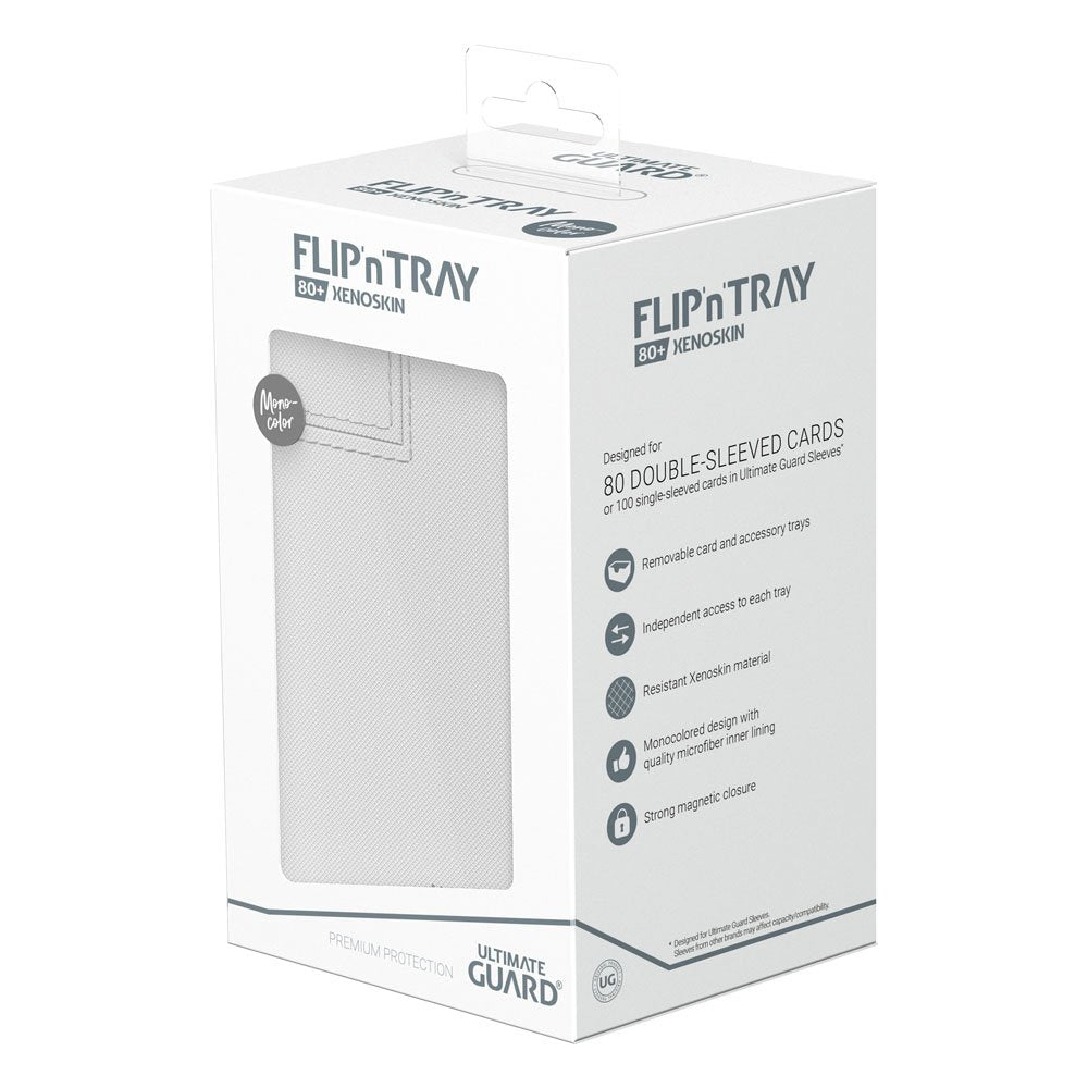Ultimate Guard Flip'n'Tray 80+ Xenoskin - White Image 8