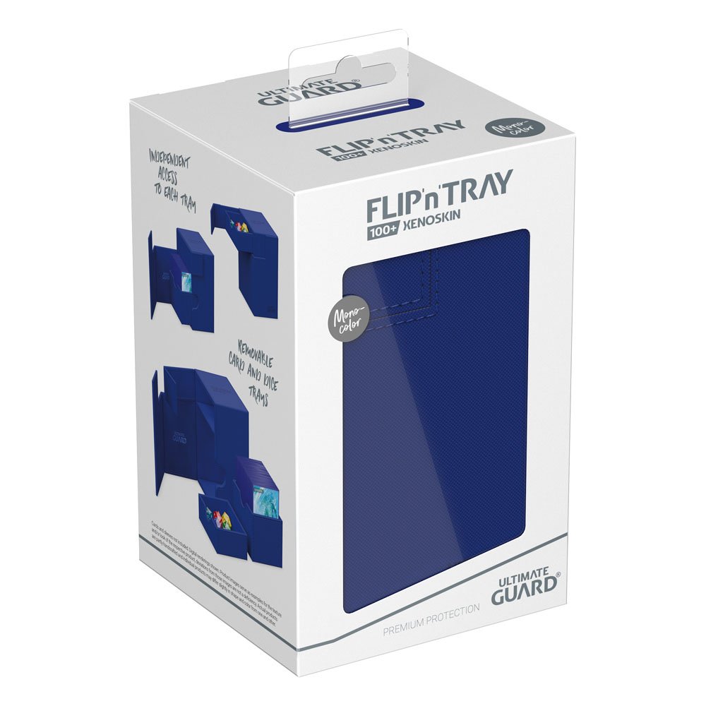Ultimate Guard Flip`n`Tray 100+ XenoSkin Monocolor Blau Image 7