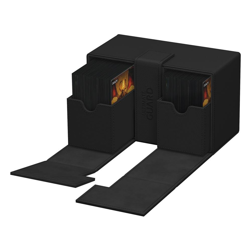 Ultimate Guard Twin Flip`n`Tray 160+ XenoSkin Monocolor Schwarz Image 7