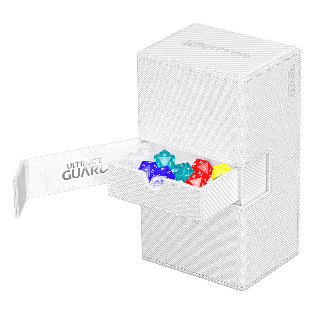 Ultimate Guard Twin Flip`n`Tray 200+ XenoSkin Monocolor Weiß Image 3