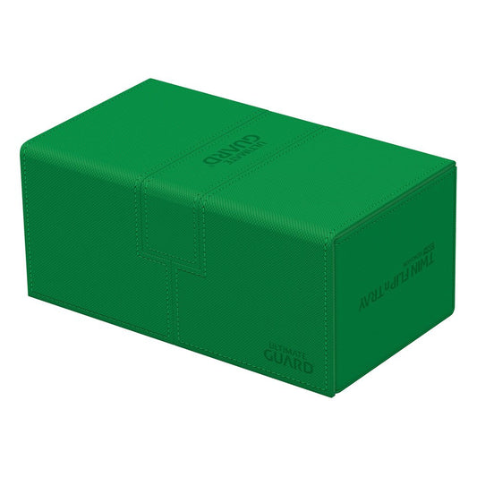 Ultimate Guard Twin Flip'n'Tray 200+ Xenoskin - Green Image 2