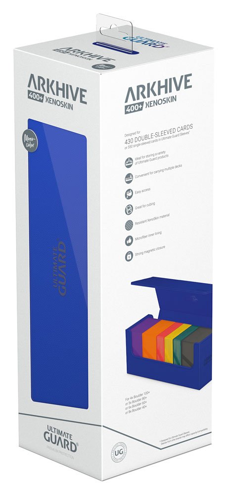 Ultimate Guard Arkhive 400+ XenoSkin Monocolor Blau Image 15