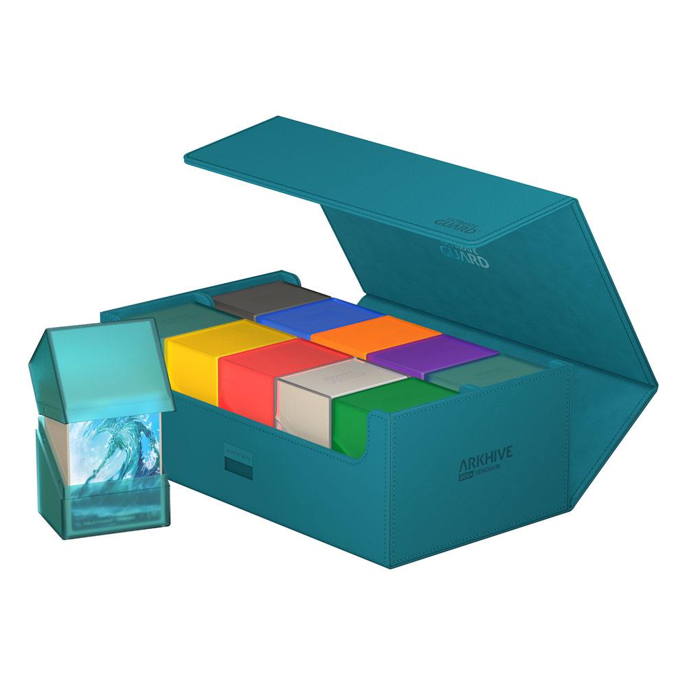 Ultimate Guard Arkhive 800+ XenoSkin Monocolor Petrolblau Image 9