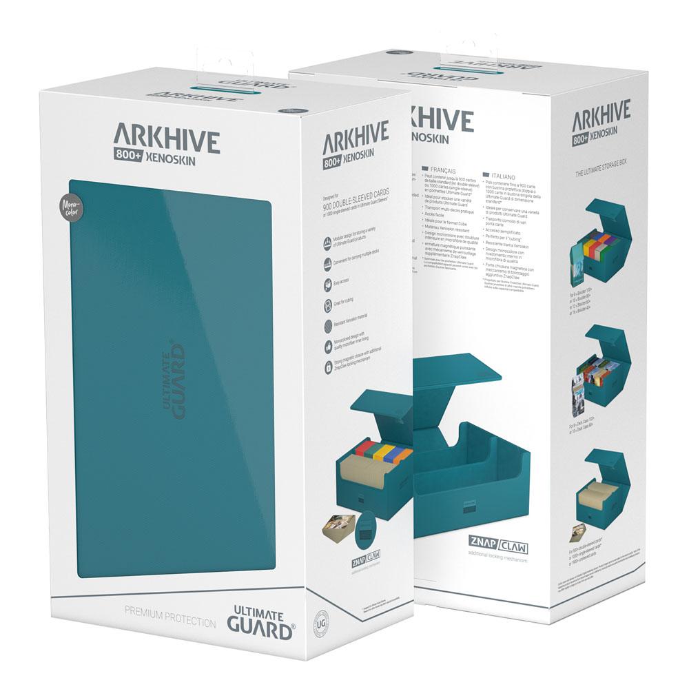 Ultimate Guard Arkhive 800+ XenoSkin Monocolor Petrolblau Image 18