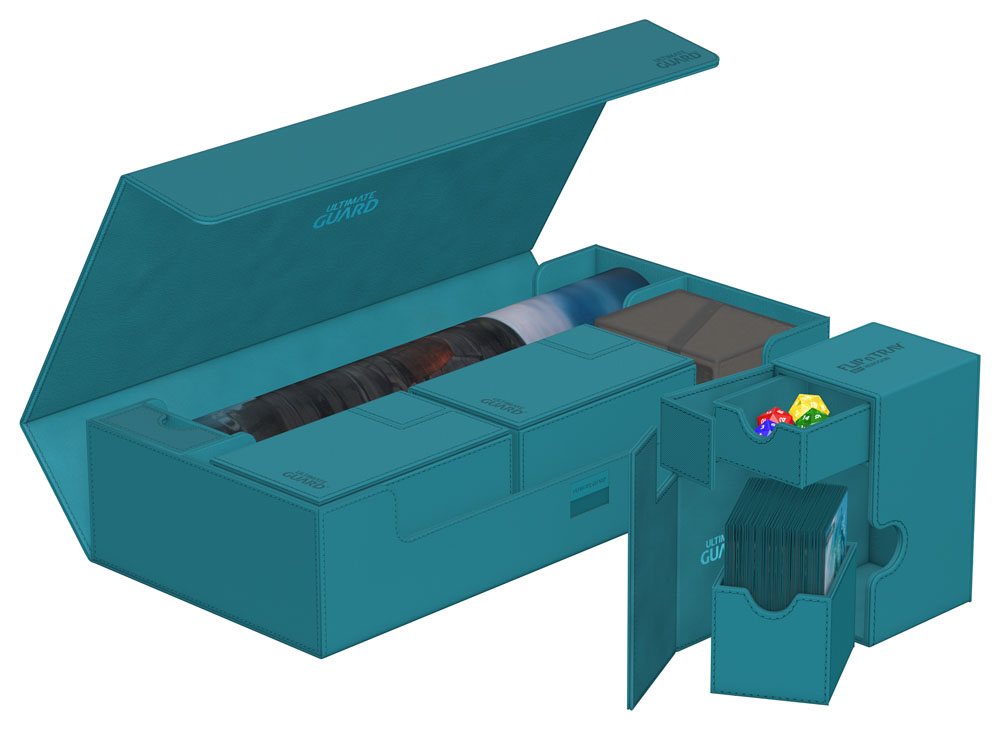Ultimate Guard Superhive 550+ XenoSkin Monocolor Petrolblau Image 12