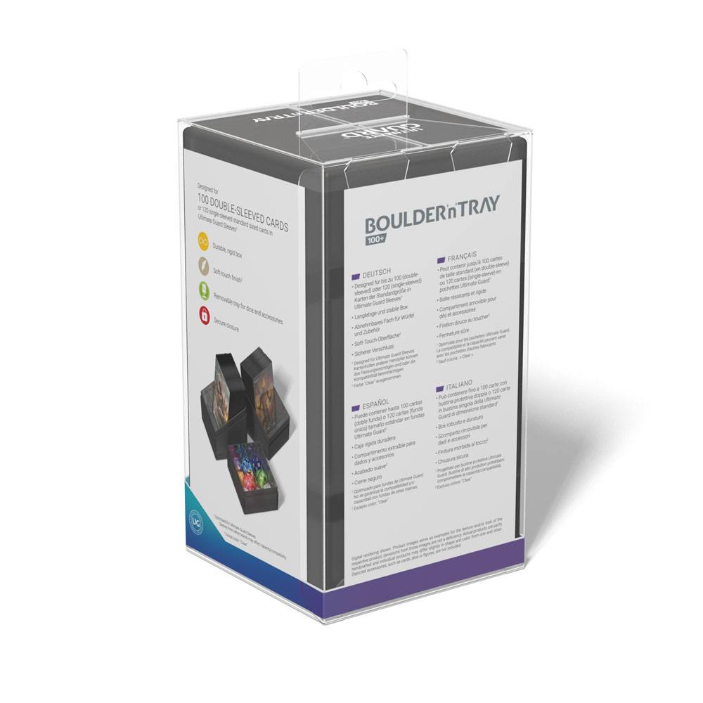 Ultimate Guard Boulder'n'Tray 100+ - Onyx Image 12