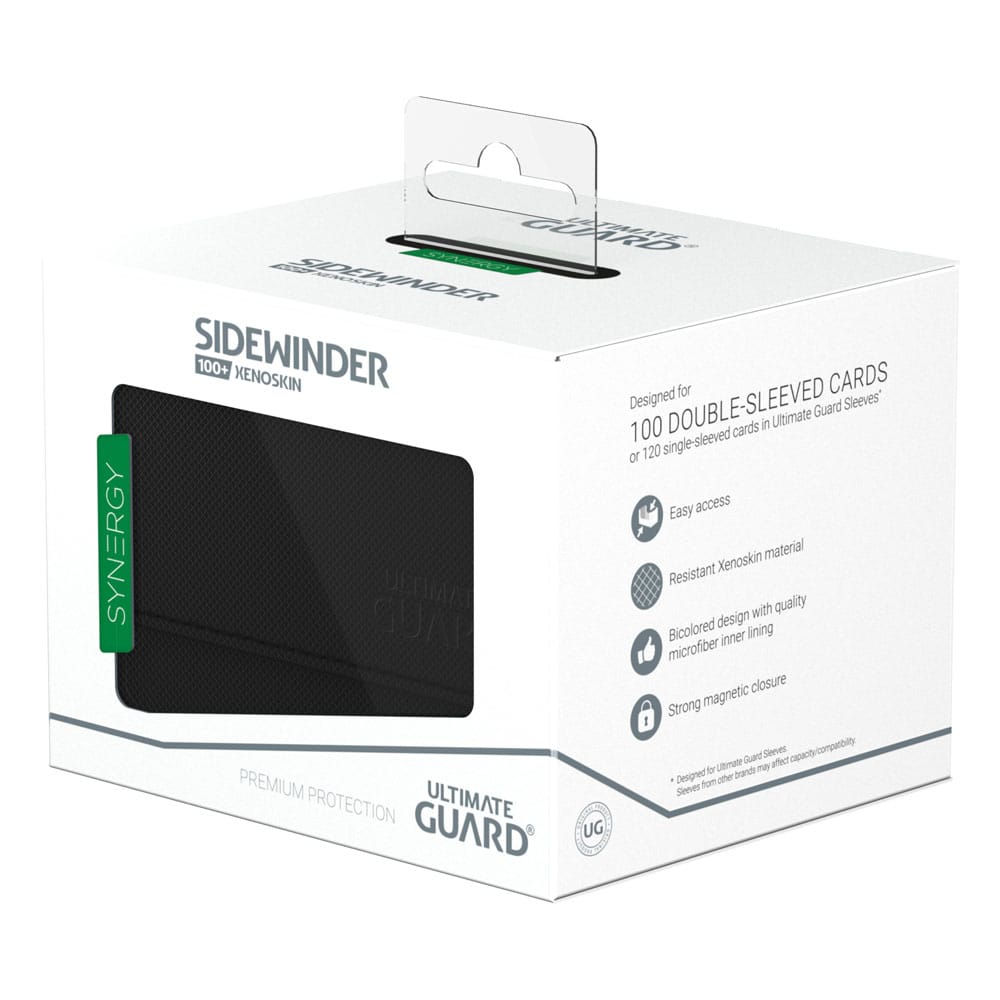 Ultimate Guard Sidewinder 100+ Xenoskin Synergy - Black/Green Image 7
