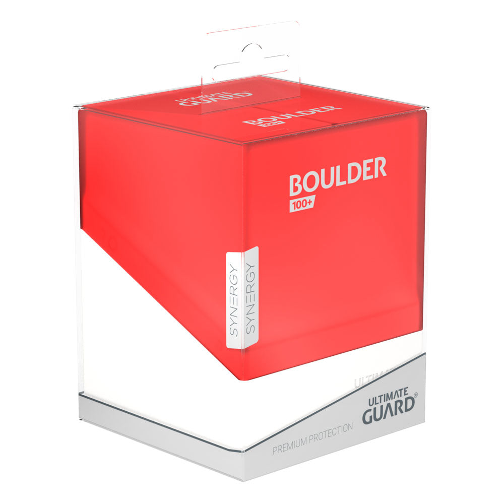Ultimate Guard Boulder Deck Case 100+ SYNERGY Rot/Weiß Image 7