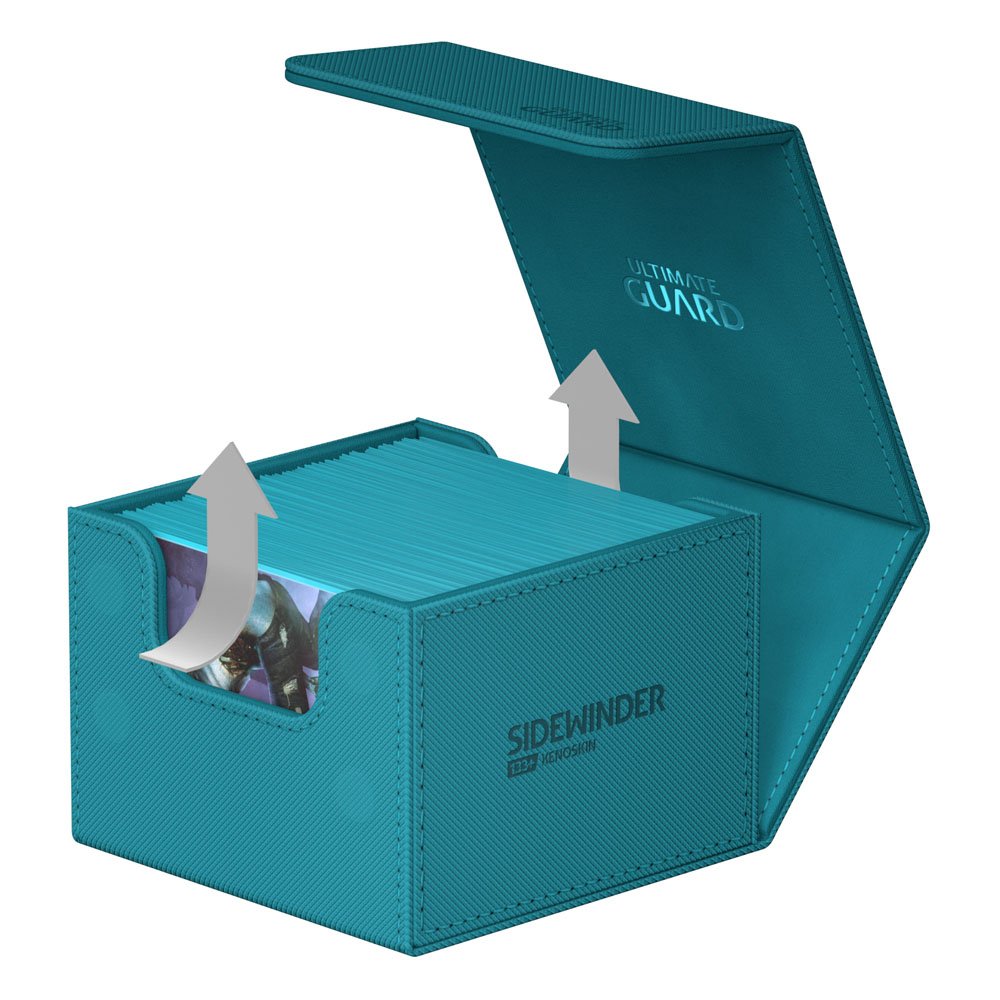 Ultimate Guard Sidewinder 133+ XenoSkin Monocolor Petrolblau Image 5