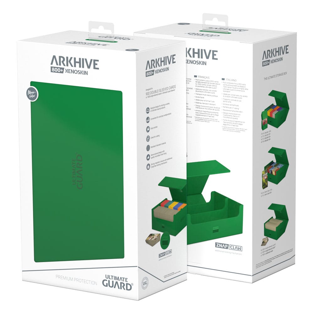 Ultimate Guard Arkhive 800+ XenoSkin Monocolor Grün Image 18