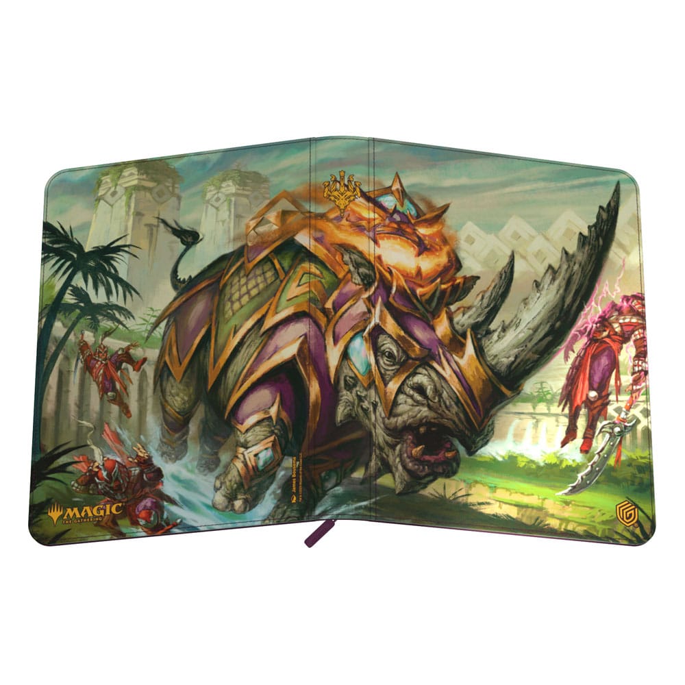 Ultimate Guard Zipfolio 360 Xenoskin Magic: The Gathering "Tarkir: Dragonstorm" - Skirmish Rhino Image 9
