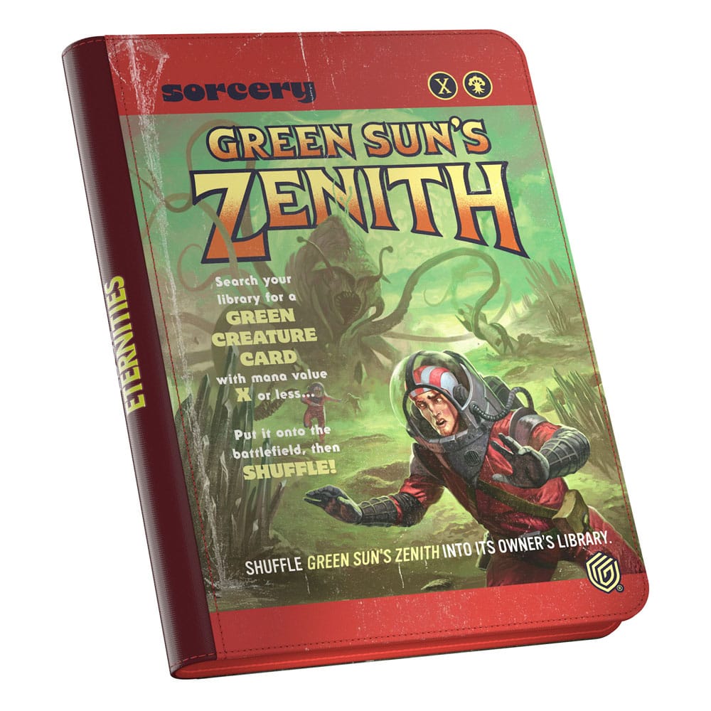 Ultimate Guard Zipfolio 360 Xenoskin Magic: The Gathering "Edge of Eternities" - Green Sun’s Zenith Image 3