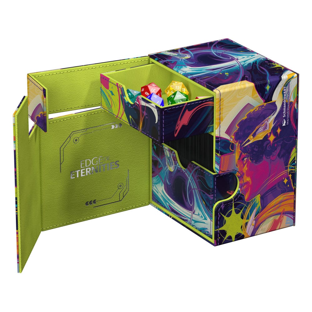 Ultimate Guard Flip'n'Tray 133+ Xenoskin Magic: The Gathering "Edge of Eternities" - Haliya and Tezzeret Image 6