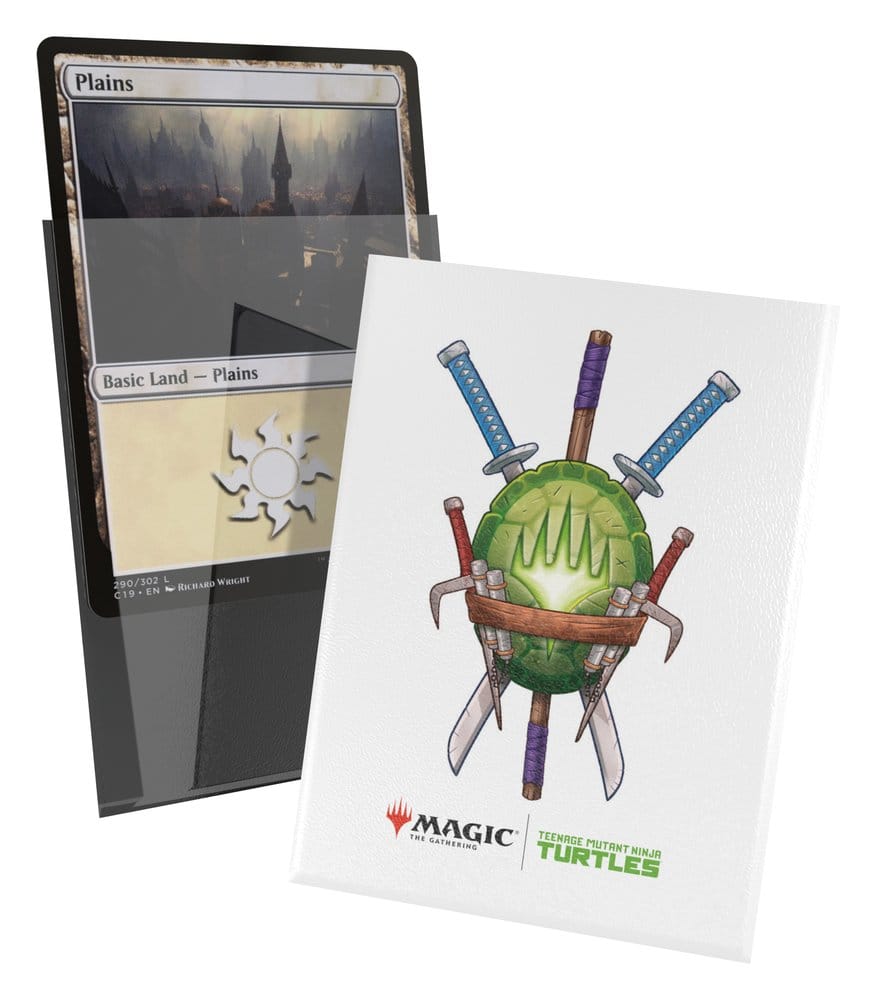 Ultimate Guard Art Sleeves Magic: The Gathering | Teenage Mutant Ninja Turtles - Turtle Planeswalker Symbol Image 7