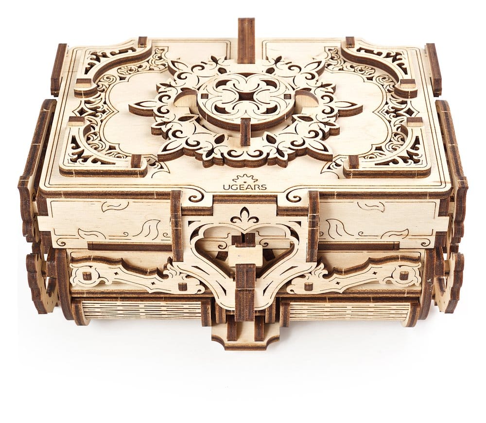 Ugears 3D-Holzpuzzle Antik-Schatulle Image 26