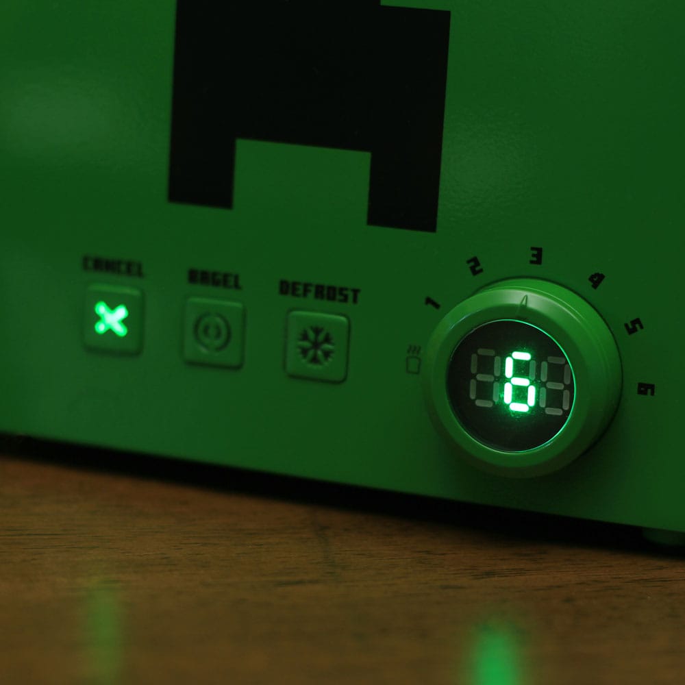 Minecraft Toaster Green Creeper Cube Image 3