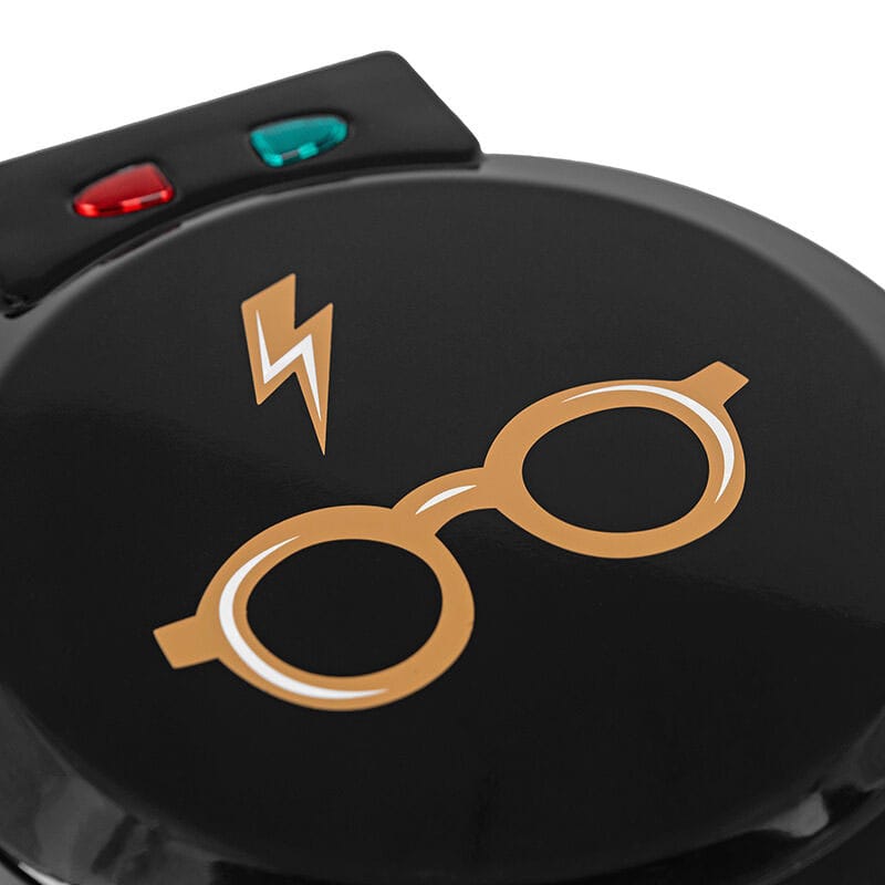 Harry Potter Waffeleisen Glasses and Lightning Bolt Image 6