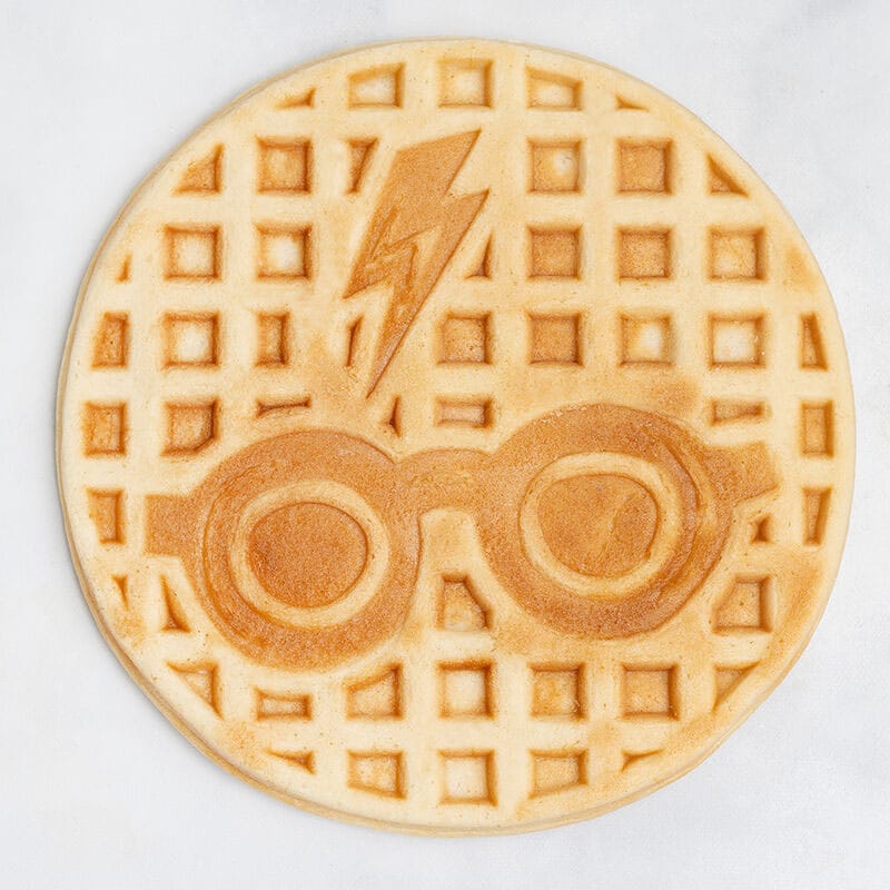 Harry Potter Waffeleisen Glasses and Lightning Bolt Image 8