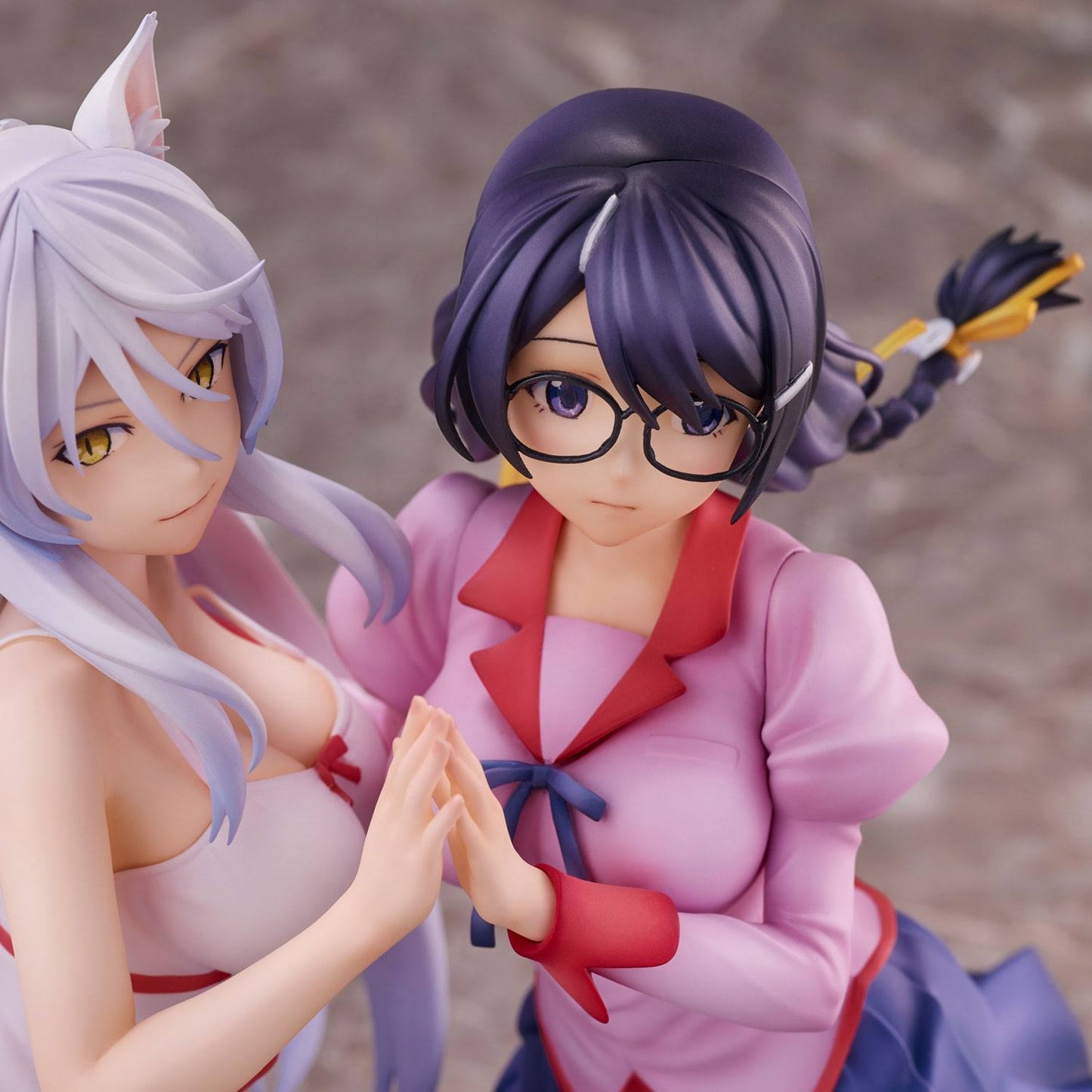 Nekomonogatari Monogatari Series PVC Statuen Tsubasa Hanekawa Set (re-run) 19 cm Image 19