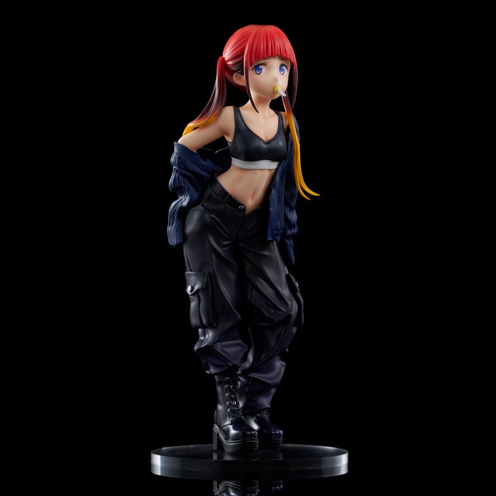 Gridman Universe Zozo Black Collection Statue PVC Chise Asukagawa 21 cm Image 2